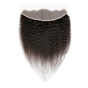 Virgin Human Hair Kinky Straight 13x4 13x6 HD Lace Frontal